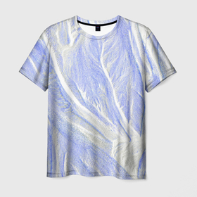 Мужская футболка 3D с принтом Безмолвное пространство , 100% полиэфир | прямой крой, круглый вырез горловины, длина до линии бедер | 