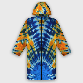 Дождевик унисекс 3D с принтом Tie dye стиль хиппи в Ухте,  |  | 