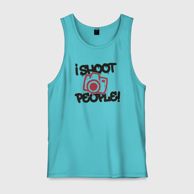 Мужская майка хлопок Я фоткаю людей: в городе Новоалтайск, 100% хлопок |  |