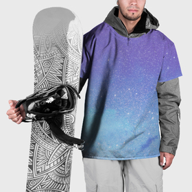 Накидка на куртку 3D с принтом Space fluid art в Белгороде, 100% полиэстер |  | Тематика изображения на принте: 