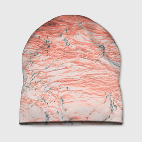 Шапка 3D с принтом Розовая кислота в Курске, 100% полиэстер | универсальный размер, печать по всей поверхности изделия | 