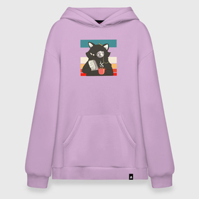 Худи SuperOversize хлопок Кот над проектом: в Ухте, 70% хлопок, 30% полиэстер, мягкий начес внутри | карман-кенгуру, эластичная резинка на манжетах и по нижней кромке, двухслойный капюшон
 |