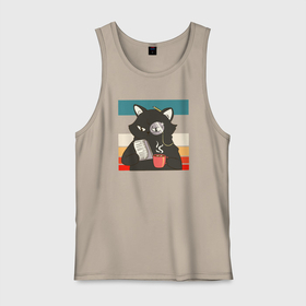 Мужская майка хлопок Кот над проектом: в Ухте, 100% хлопок |  |