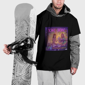 Накидка на куртку 3D с принтом Кис кис   ламповый альбом в Петрозаводске, 100% полиэстер |  | Тематика изображения на принте: 
