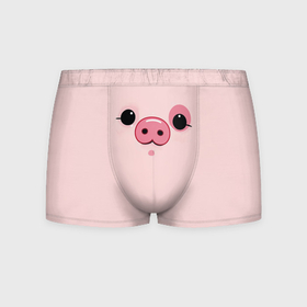 Мужские трусы 3D с принтом Пухля в Ухте, 50% хлопок, 50% полиэстер | классическая посадка, на поясе мягкая тканевая резинка | 