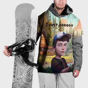Накидка на куртку 3D с принтом Диппер Trust nobody в Петрозаводске, 100% полиэстер |  | Тематика изображения на принте: 