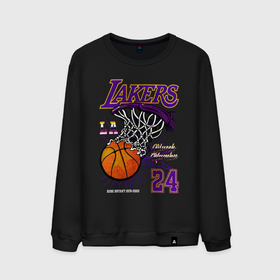 Мужской свитшот хлопок с принтом LA Lakers Kobe , 100% хлопок |  | 