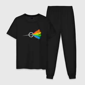 Мужская пижама хлопок с принтом Покемоны в стиле Pink Floyd в Белгороде, 100% хлопок | брюки и футболка прямого кроя, без карманов, на брюках мягкая резинка на поясе и по низу штанин
 | 