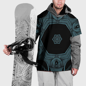 Накидка на куртку 3D с принтом Орнамент этнические узоры в Белгороде, 100% полиэстер |  | 