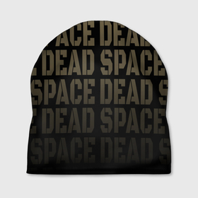 Шапка 3D с принтом Dead Space или мертвый космос в Курске, 100% полиэстер | универсальный размер, печать по всей поверхности изделия | 