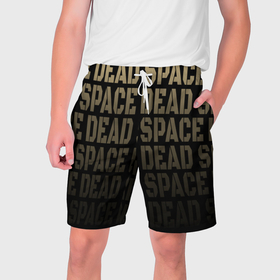 Мужские шорты 3D с принтом Dead Space или мертвый космос ,  полиэстер 100% | прямой крой, два кармана без застежек по бокам. Мягкая трикотажная резинка на поясе, внутри которой широкие завязки. Длина чуть выше колен | 
