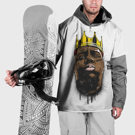 Накидка на куртку 3D с принтом The Notorious B.I.G. в Белгороде, 100% полиэстер |  | Тематика изображения на принте: 