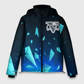 Мужская зимняя куртка 3D с принтом GTA взрыв частиц в Новосибирске, верх — 100% полиэстер; подкладка — 100% полиэстер; утеплитель — 100% полиэстер | длина ниже бедра, свободный силуэт Оверсайз. Есть воротник-стойка, отстегивающийся капюшон и ветрозащитная планка. 

Боковые карманы с листочкой на кнопках и внутренний карман на молнии. | 
