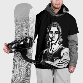 Накидка на куртку 3D с принтом Dead by daylight   Ренато Лира в Санкт-Петербурге, 100% полиэстер |  | 