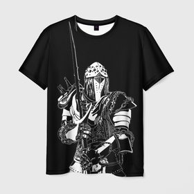 Мужская футболка 3D с принтом Dead by daylight   Рыцарь в Белгороде, 100% полиэфир | прямой крой, круглый вырез горловины, длина до линии бедер | 