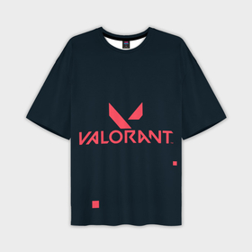 Мужская футболка oversize 3D с принтом Valorant игрок в Курске,  |  | Тематика изображения на принте: 