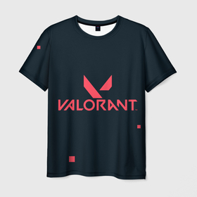 Мужская футболка 3D с принтом Valorant игрок в Курске, 100% полиэфир | прямой крой, круглый вырез горловины, длина до линии бедер | Тематика изображения на принте: 