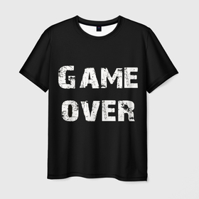 Мужская футболка 3D с принтом Игра окончена в Кировске, 100% полиэфир | прямой крой, круглый вырез горловины, длина до линии бедер | 