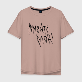 Мужская футболка хлопок Oversize с принтом Memento mori Pharaoh в Санкт-Петербурге, 100% хлопок | свободный крой, круглый ворот, “спинка” длиннее передней части | Тематика изображения на принте: 
