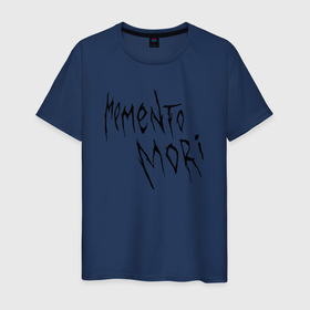 Мужская футболка хлопок с принтом Memento mori Pharaoh в Санкт-Петербурге, 100% хлопок | прямой крой, круглый вырез горловины, длина до линии бедер, слегка спущенное плечо. | Тематика изображения на принте: 