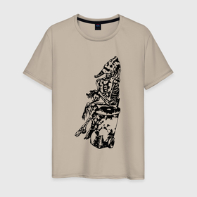 Мужская футболка хлопок с принтом Pharaoh rap в Санкт-Петербурге, 100% хлопок | прямой крой, круглый вырез горловины, длина до линии бедер, слегка спущенное плечо. | 