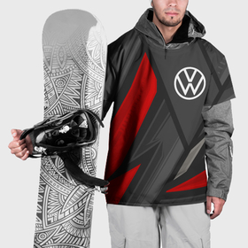 Накидка на куртку 3D с принтом Volkswagen sports racing в Белгороде, 100% полиэстер |  | Тематика изображения на принте: 