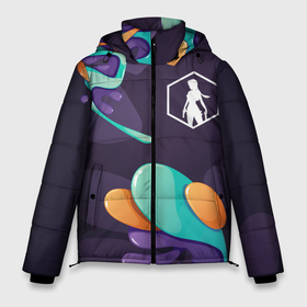 Мужская зимняя куртка 3D с принтом Tomb Raider graffity splash в Тюмени, верх — 100% полиэстер; подкладка — 100% полиэстер; утеплитель — 100% полиэстер | длина ниже бедра, свободный силуэт Оверсайз. Есть воротник-стойка, отстегивающийся капюшон и ветрозащитная планка. 

Боковые карманы с листочкой на кнопках и внутренний карман на молнии. | Тематика изображения на принте: 