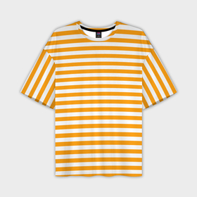 Мужская футболка oversize 3D с принтом Тельняшка оранжевая МЧС в Белгороде,  |  | Тематика изображения на принте: 