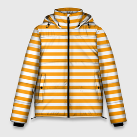 Мужская зимняя куртка 3D с принтом Тельняшка оранжевая МЧС в Екатеринбурге, верх — 100% полиэстер; подкладка — 100% полиэстер; утеплитель — 100% полиэстер | длина ниже бедра, свободный силуэт Оверсайз. Есть воротник-стойка, отстегивающийся капюшон и ветрозащитная планка. 

Боковые карманы с листочкой на кнопках и внутренний карман на молнии. | 