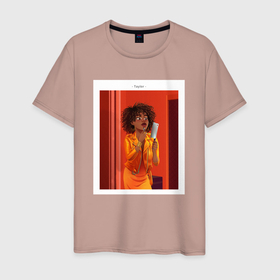 Мужская футболка хлопок с принтом Taylor Harding   Why Women Kill в Санкт-Петербурге, 100% хлопок | прямой крой, круглый вырез горловины, длина до линии бедер, слегка спущенное плечо. | 