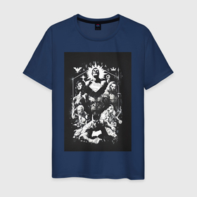 Мужская футболка хлопок с принтом Zack Snyder Justice League EXCLUSIVE в Тюмени, 100% хлопок | прямой крой, круглый вырез горловины, длина до линии бедер, слегка спущенное плечо. | Тематика изображения на принте: 
