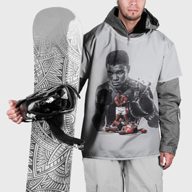 Накидка на куртку 3D с принтом The greatest   Muhammad Ali , 100% полиэстер |  | 