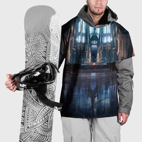 Накидка на куртку 3D с принтом Dark Souls III   Зал в Екатеринбурге, 100% полиэстер |  | Тематика изображения на принте: 