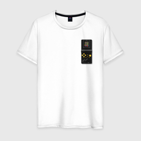 Мужская футболка хлопок с принтом Просто тетрис в Тюмени, 100% хлопок | прямой крой, круглый вырез горловины, длина до линии бедер, слегка спущенное плечо. | 