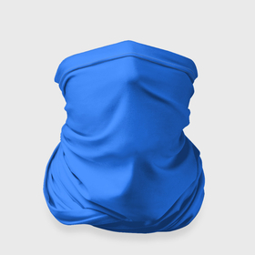 Бандана-труба 3D с принтом Однотонный неоновый синий цвет в Екатеринбурге, 100% полиэстер, ткань с особыми свойствами — Activecool | плотность 150‒180 г/м2; хорошо тянется, но сохраняет форму | 