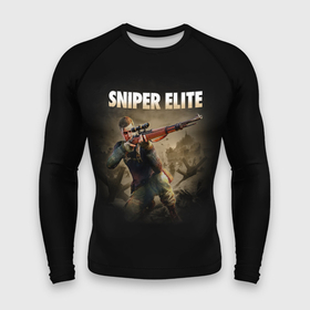 Мужской рашгард 3D с принтом Sniper Elite 5 в Ухте,  |  | Тематика изображения на принте: 