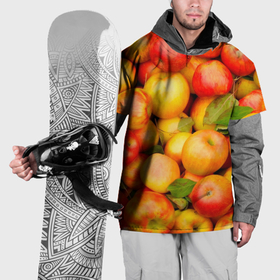 Накидка на куртку 3D с принтом Яблоки в Белгороде, 100% полиэстер |  | Тематика изображения на принте: 