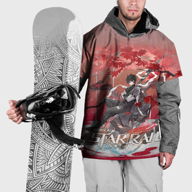 Накидка на куртку 3D с принтом Дань Хэн из Хонкай: Стар Рейл в Петрозаводске, 100% полиэстер |  | Тематика изображения на принте: 
