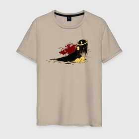 Мужская футболка хлопок с принтом Бенди   Элис Энжел в красках в Петрозаводске, 100% хлопок | прямой крой, круглый вырез горловины, длина до линии бедер, слегка спущенное плечо. | 