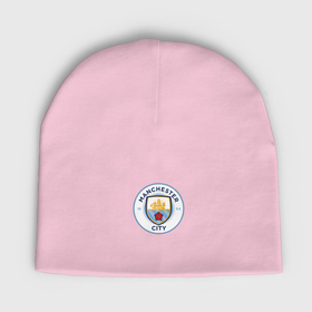 Мужская шапка демисезонная с принтом Manchester City FC ,  |  | Тематика изображения на принте: 