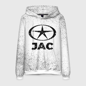 Мужская толстовка 3D JAC с потертостями на светлом фоне: в городе Новоалтайск, 100% полиэстер | двухслойный капюшон со шнурком для регулировки, мягкие манжеты на рукавах и по низу толстовки, спереди карман-кенгуру с мягким внутренним слоем. |