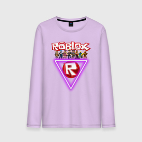 Мужской лонгслив хлопок с принтом Roblox, роблокс в городе Новоалтайск, 100% хлопок |  | Тематика изображения на принте: 