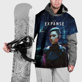 Накидка на куртку 3D с принтом The expanse   a telltale series в Тюмени, 100% полиэстер |  | 