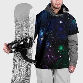 Накидка на куртку 3D с принтом Космос. Звёздное небо. в Тюмени, 100% полиэстер |  | 