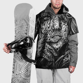 Накидка на куртку 3D с принтом Древесная дева в Тюмени, 100% полиэстер |  | Тематика изображения на принте: 