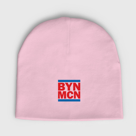 Мужская шапка демисезонная с принтом Run Bayern Munchen в Новосибирске,  |  | Тематика изображения на принте: 