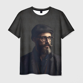 Мужская футболка 3D с принтом Харизма в Санкт-Петербурге, 100% полиэфир | прямой крой, круглый вырез горловины, длина до линии бедер | 