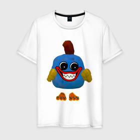 Мужская футболка хлопок с принтом Хагги Вагги Chicken   Chicken Gun в Тюмени, 100% хлопок | прямой крой, круглый вырез горловины, длина до линии бедер, слегка спущенное плечо. | 