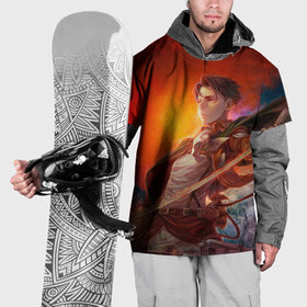 Накидка на куртку 3D с принтом Капитан   Леви из Атака Титанов в Белгороде, 100% полиэстер |  | Тематика изображения на принте: 