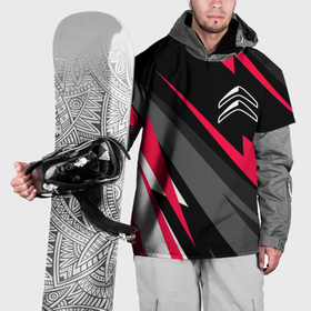 Накидка на куртку 3D с принтом Citroen fast lines , 100% полиэстер |  | Тематика изображения на принте: 